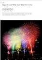 The Nagaoka Festival Grand Fireworks Show Official Guide Book Nagaoka Hanabi
